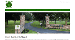 Desktop Screenshot of dandefarmsgolf.com